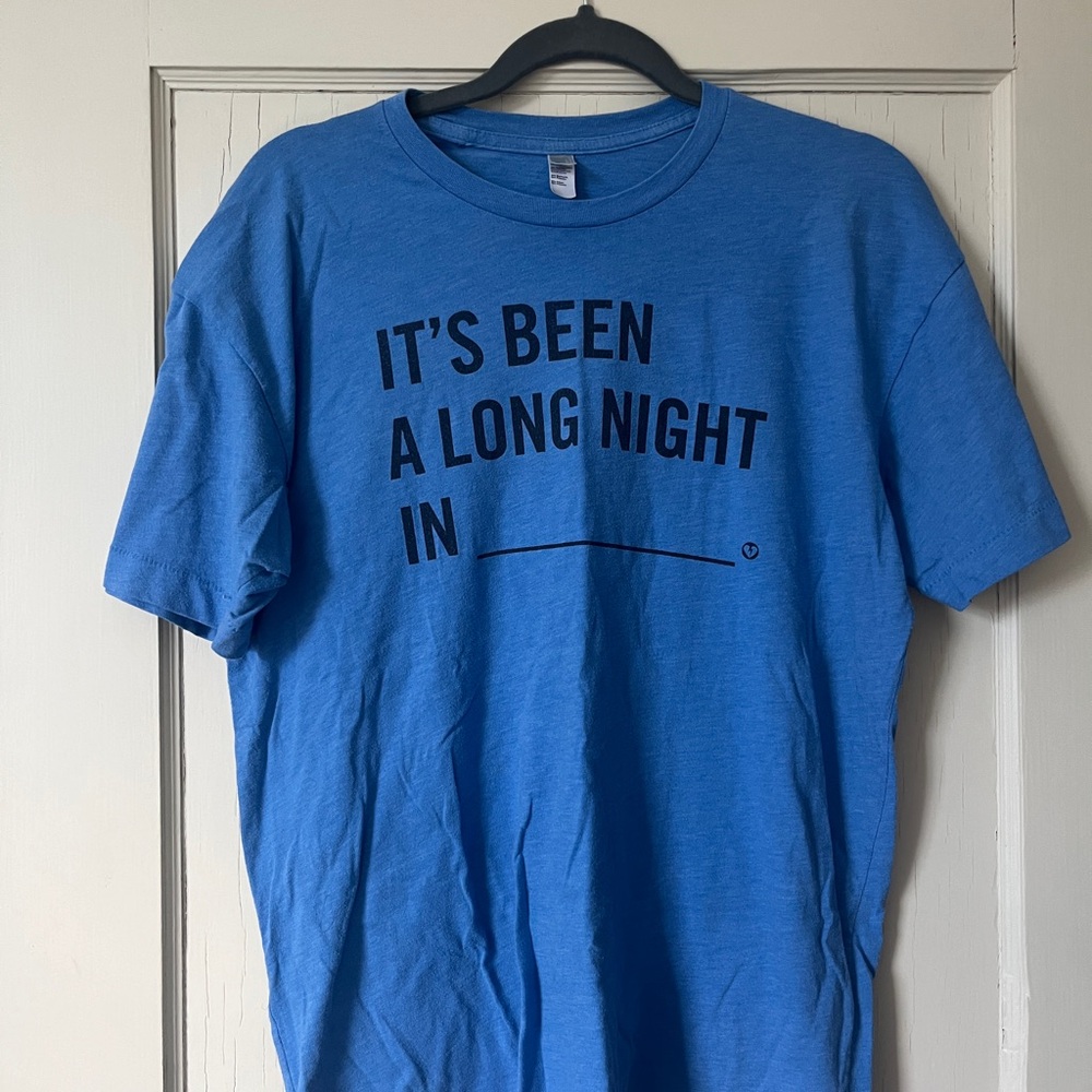 American Apparel John Mayer Battle Studies 2010 Tour Shirt SIZE L